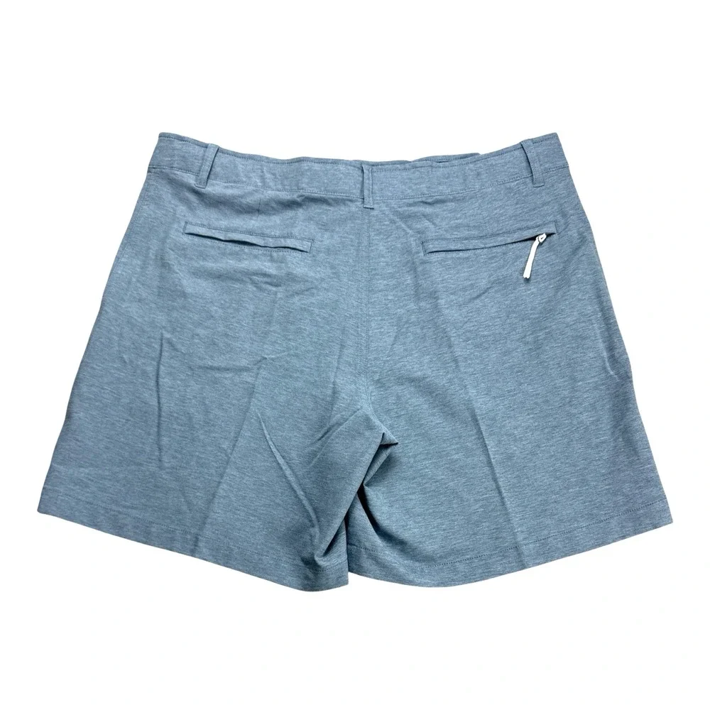 Goodfellow & Co Mens W36 Blue Hybrid Swim Shorts Trunks NWT 7 In Inseam UPF 50+
